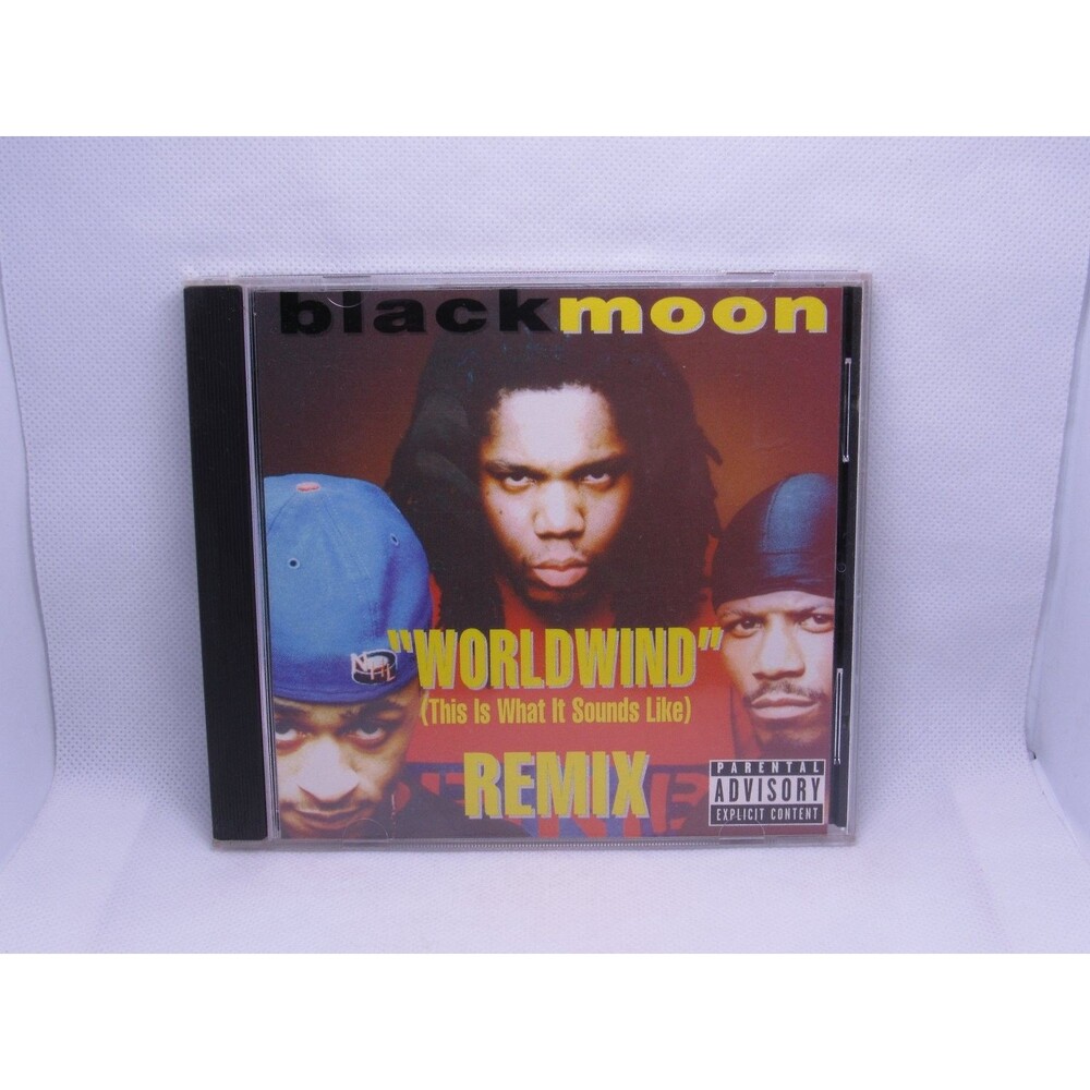 Black Moon – Worldwind CD Single 1999 Remix Hip Hop Duck Down Priority